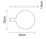 Tramontina pizzalauta 40 x 30cm 11682