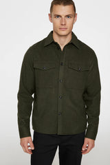 J.Lindeberg Flat Wool Overshirt 9964