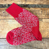 Euran Sydän merinovillasukka