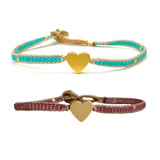 IBU Bracelet Jill heart 9606