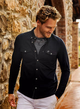 Pelle P Mori Monde over shirt 9636