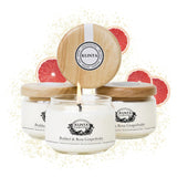 Klinta Tuoksukynttilä puisella kannella 10224