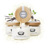 Klinta Tuoksukynttilä puisella kannella 10224