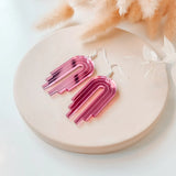 Valla Sateenkaari korvakorut, hopeaosat 8866