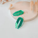 Valla Sateenkaari korvakorut, hopeaosat 8866