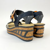 Rieker kiilakorkosandaali leopardi