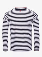 Pelle P Classic Stripe Long Sleeve Dk Navy Stripe