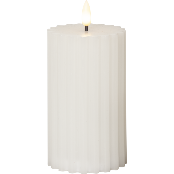 Flamme stripe led-kynttilä 15cm 11613