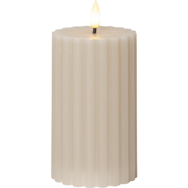 Flamme stripe led-kynttilä 15cm 11613