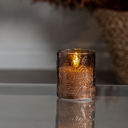Flamme leaf led-kynttilä 10cm 11620