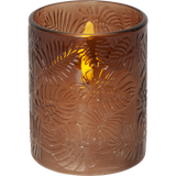 Flamme leaf led-kynttilä 12,5cm 11616