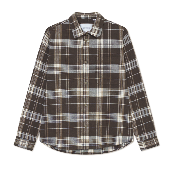 Les Deux Lennon check overshirt 11360