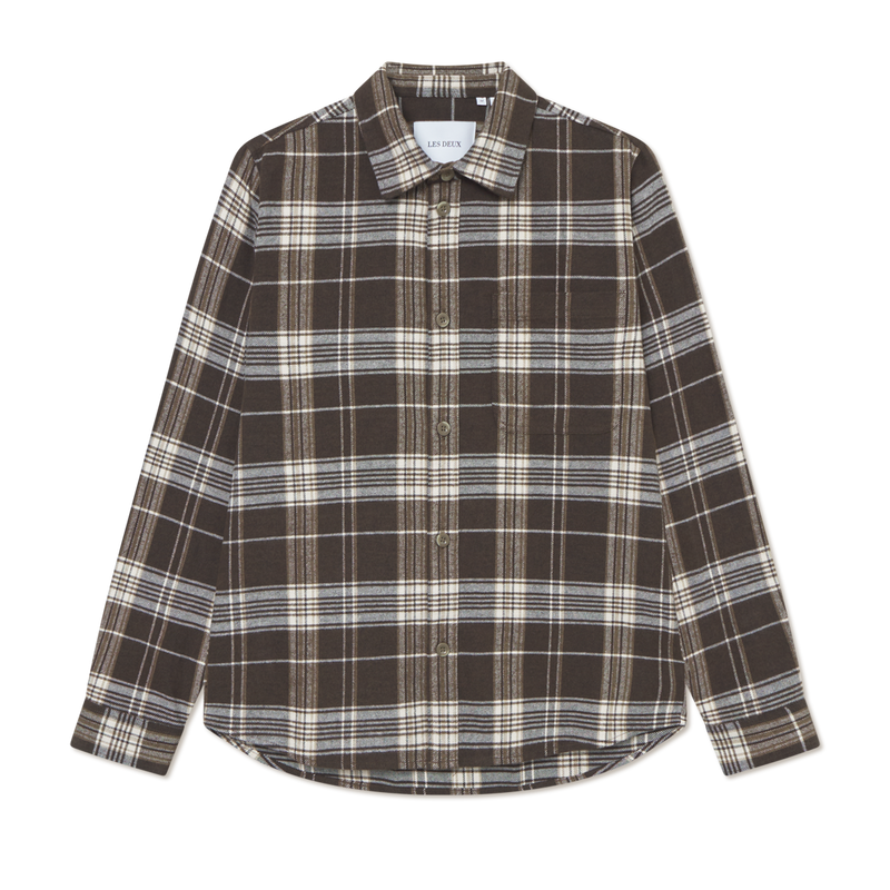 Les Deux Lennon check overshirt 11360