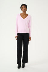 Kaffe Lizza V-neck knit pullover 10608