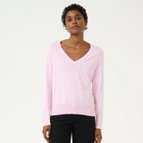 Kaffe Lizza V-neck knit pullover 10608