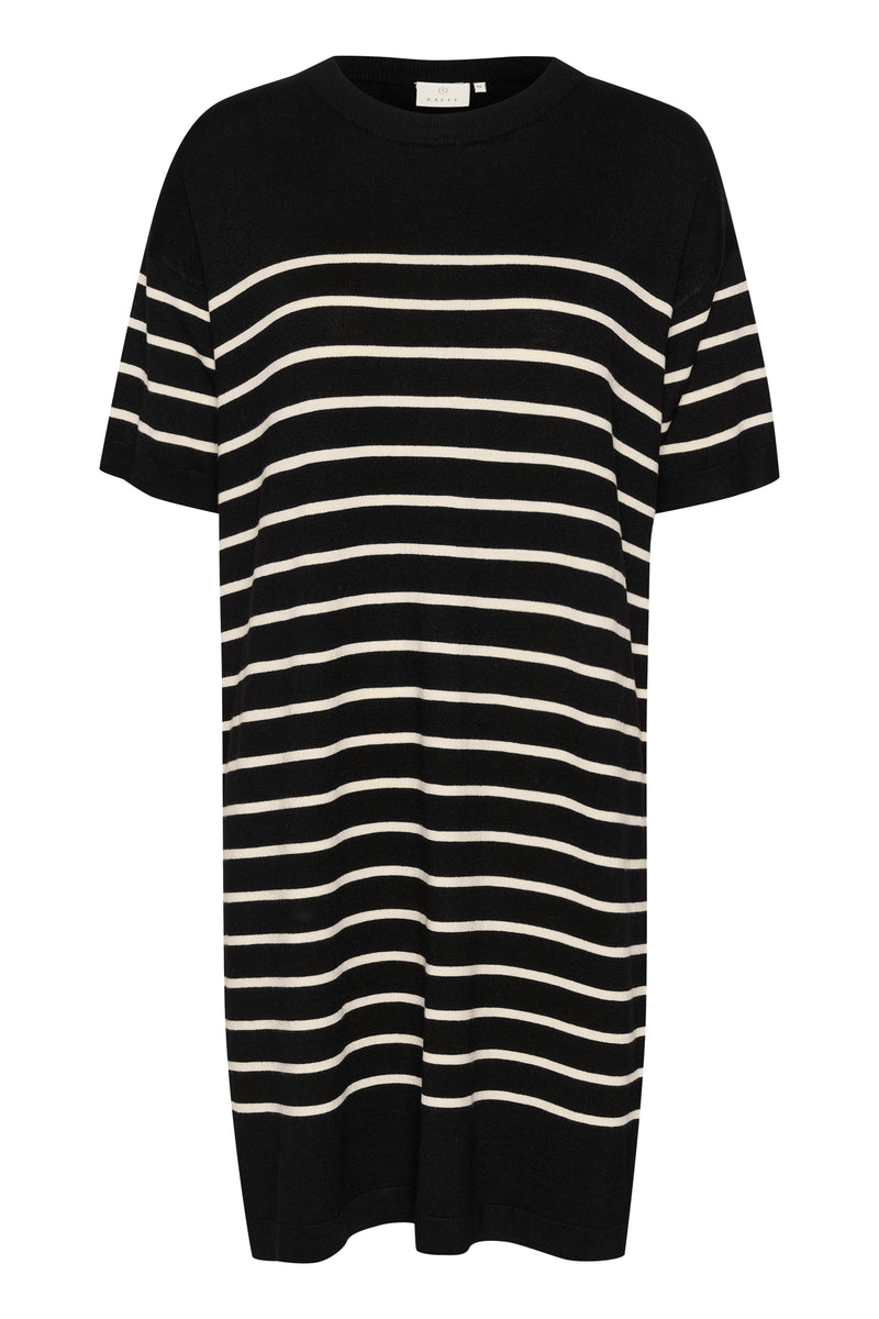 Kaffe Lizza Narrow Stripe Dress 9901