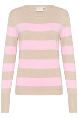 Kaffe Lizza striped knit pullover 10015