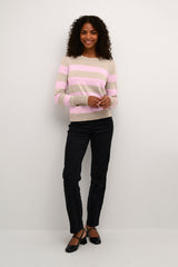 Kaffe Lizza striped knit pullover 10015