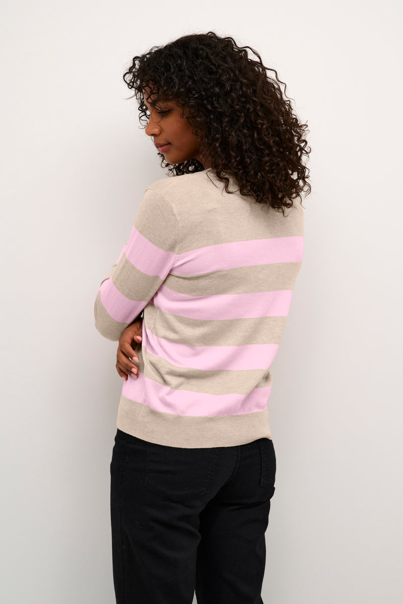 Kaffe Lizza striped knit pullover 10015