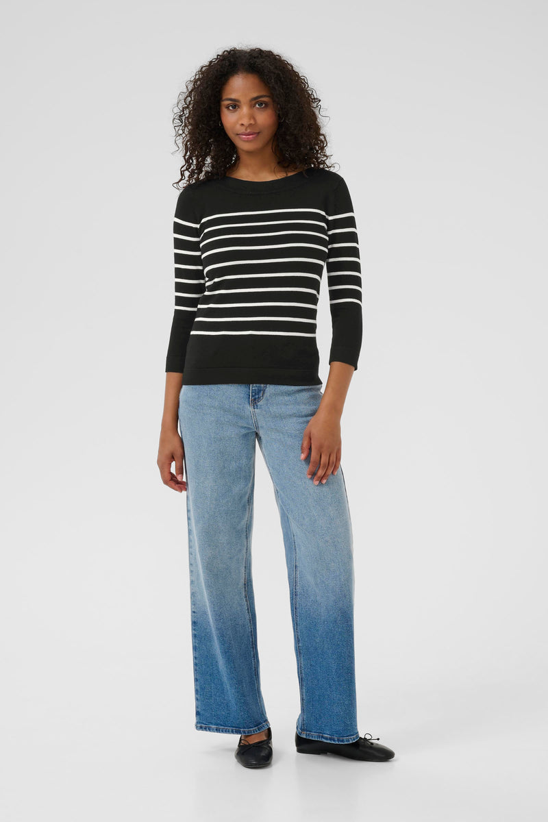 Kaffe Lizza boatneck pullover 11202