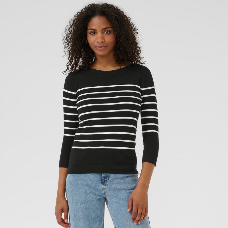 Kaffe Lizza boatneck pullover 11202