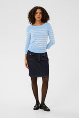 Kaffe Lizza boatneck pullover 11861