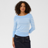 Kaffe Lizza boatneck pullover 11861