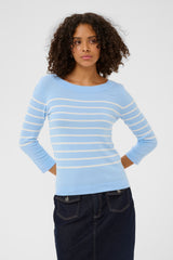 Kaffe Lizza boatneck pullover 11861