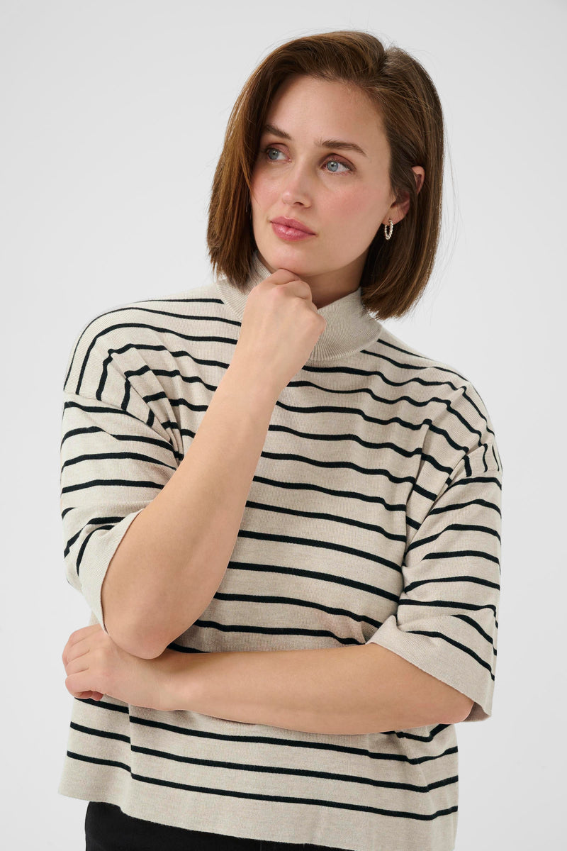 Kaffe Lizza striped turtleneck 11206