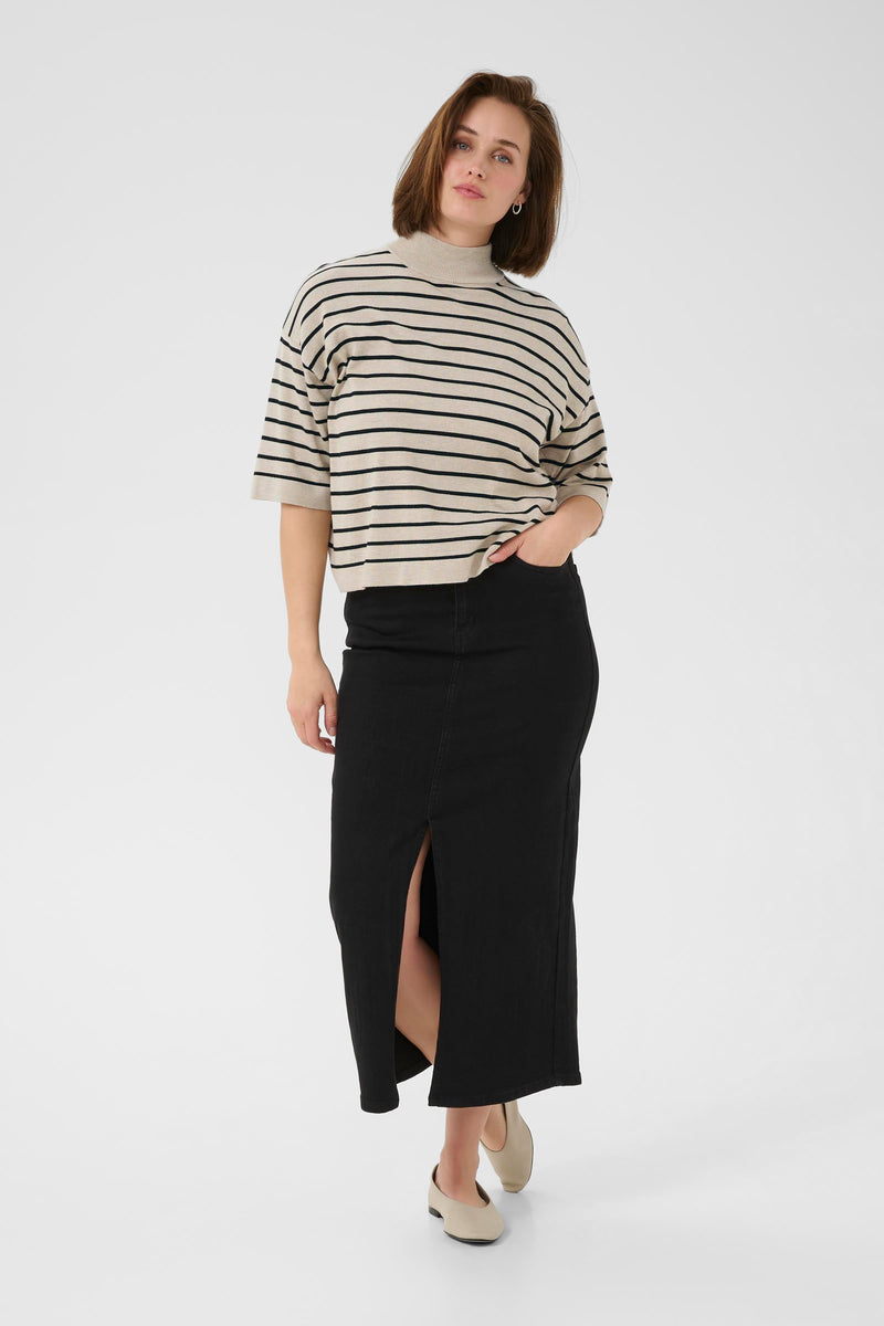Kaffe Lizza striped turtleneck 11206