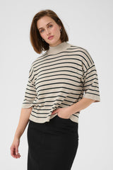 Kaffe Lizza striped turtleneck 11206