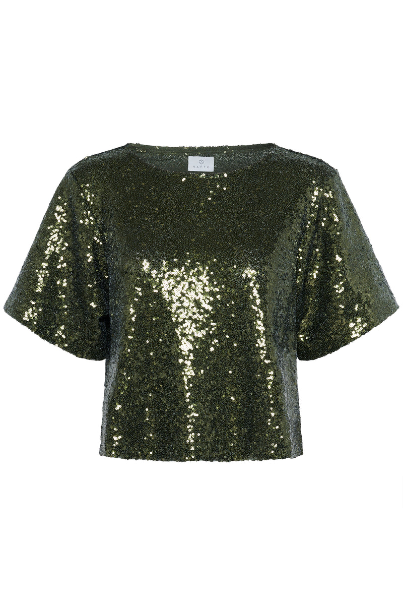 Kaffe Miranda sequin blouse 11614