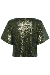 Kaffe Miranda sequin blouse 11614