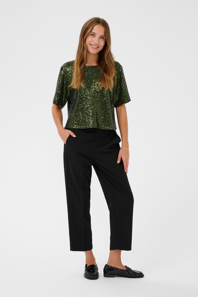 Kaffe Miranda sequin blouse 11614