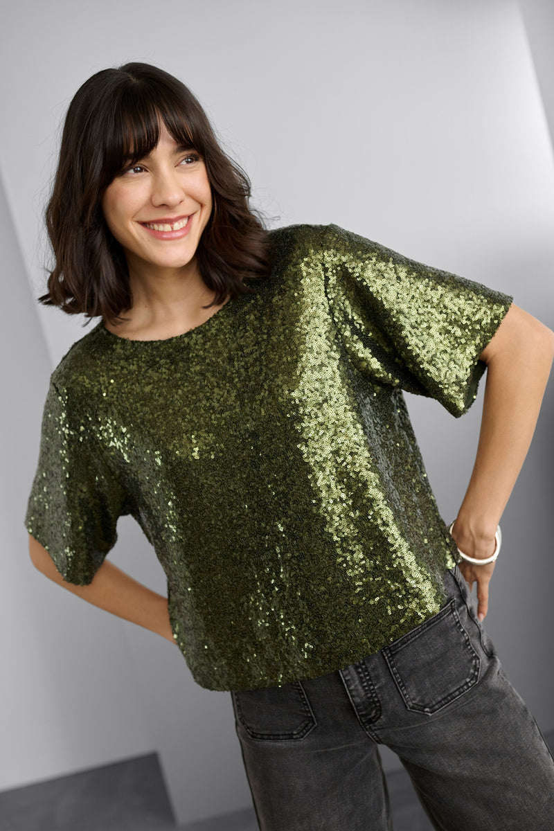 Kaffe Miranda sequin blouse 11614