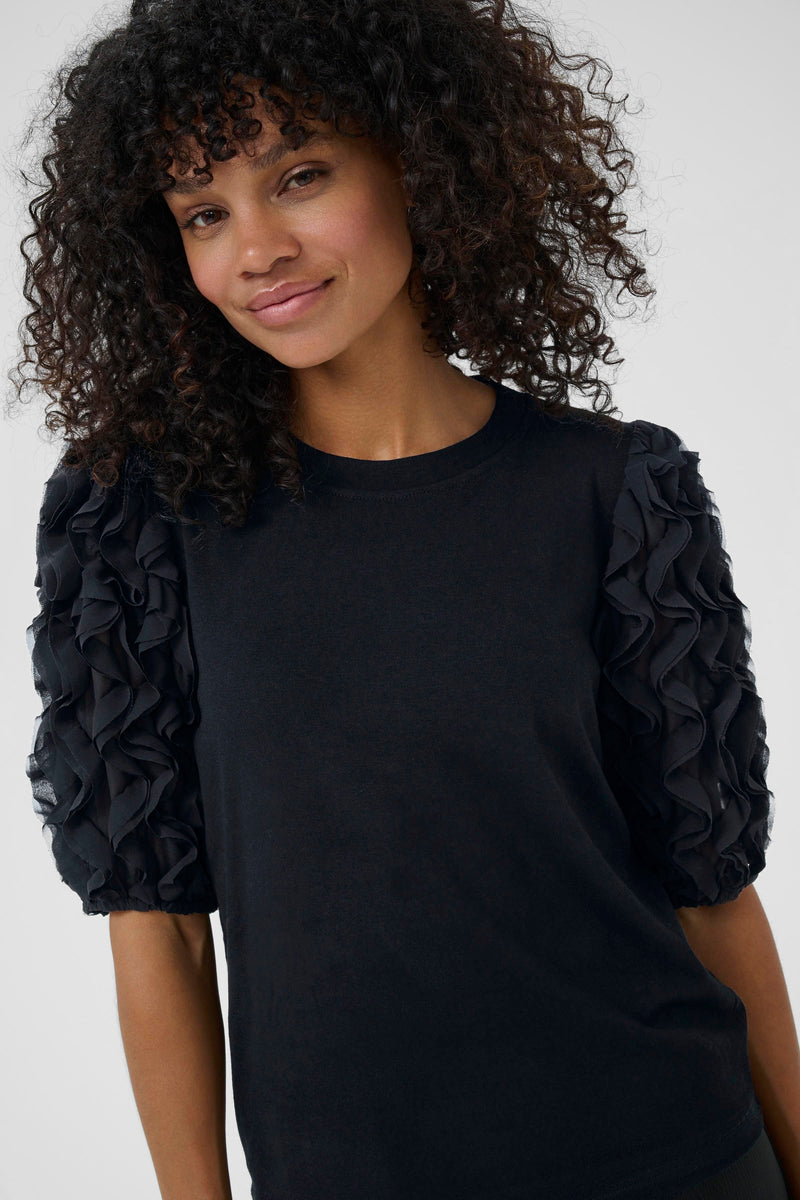Kaffe Linda Frill T-shirt 11619