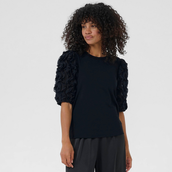 Kaffe Linda Frill T-shirt 11619