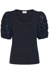 Kaffe Lindsay frill T-shirt 12280