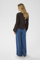 Cream henva blouse 12364