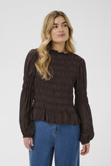 Cream henva blouse 12364