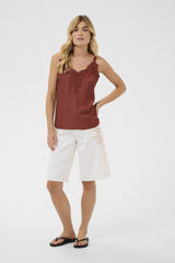 Cream anna top 12278