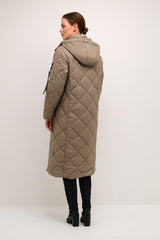 Cream Gaiagro long jacket 8774