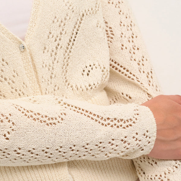 Cream Hami knit pullover lyhyt neuletakki 9472