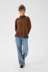 Cream Anva Rollneck pullover 11533