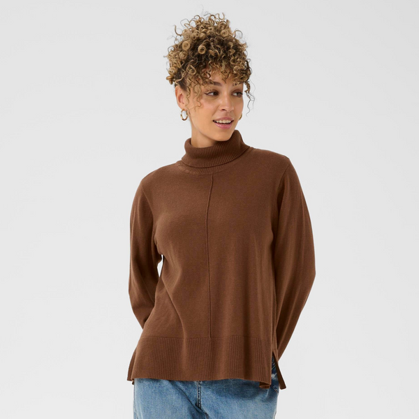 Cream Anva Rollneck pullover 11533