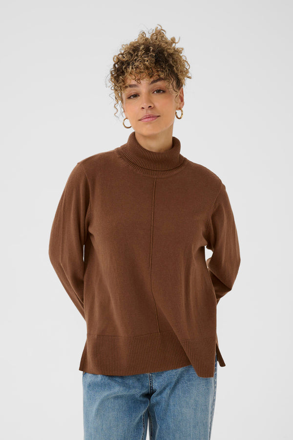 Cream Anva Rollneck pullover 11533