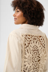 Cream Lorraine jacket 11088