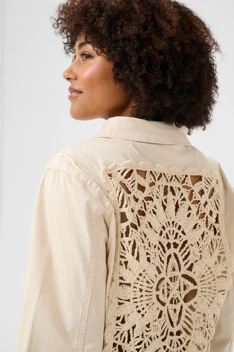 Cream Lorraine jacket 11088