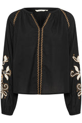 Cream Jessica blouse 11196