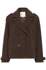 Cream Jamey short coat 11524